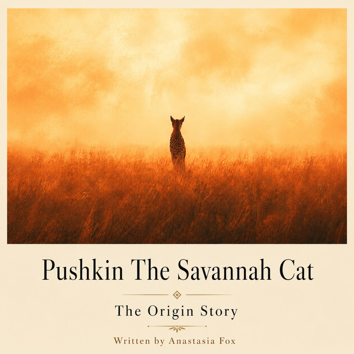 Pushkin The Savannah Cat